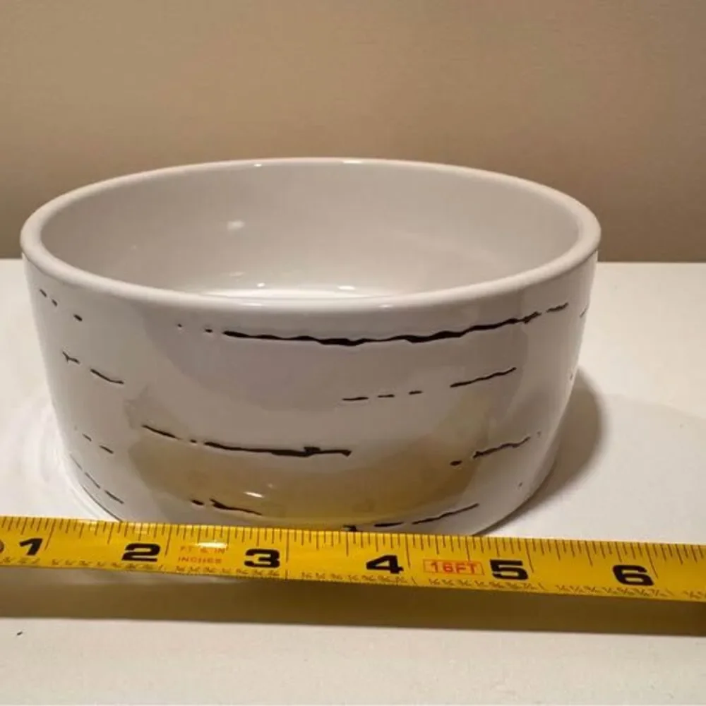 Woof Signature Dog Bowl Stoneware